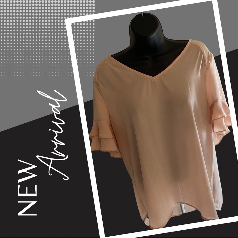 Worthington sheer blouse - NWT size medium
